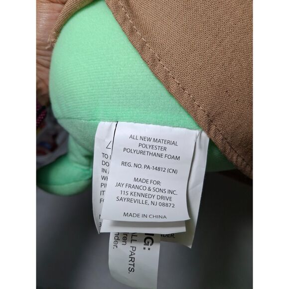 Star Wars The Mandalorian Child Pillowbuddy (Baby Yoda) - 18" Tall - Picture 6 of 6